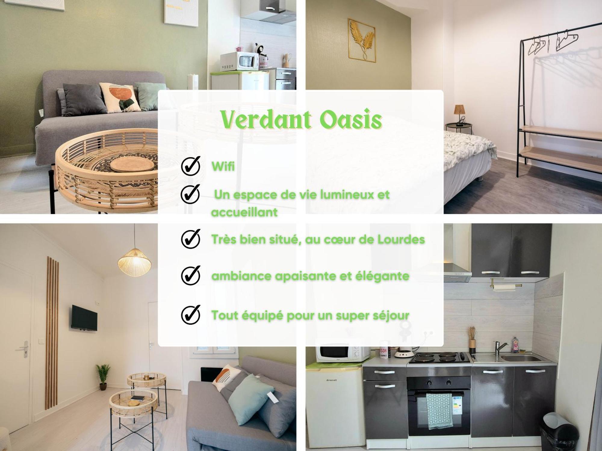 Verdant Oasis - Proche Du Centre - Wifi Gratuit - Parking A Proximite Lourdes Esterno foto